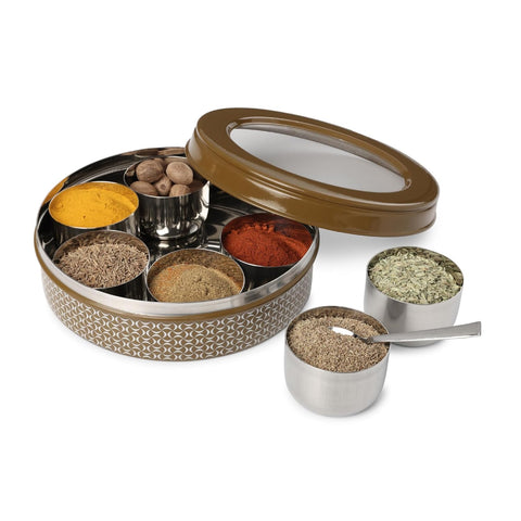 Dudki 7 in 1 Stainless Steel Spice Box