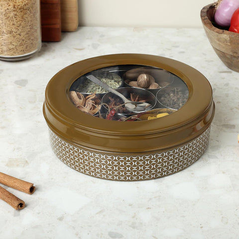 Dudki 7 in 1 Stainless Steel Spice Box