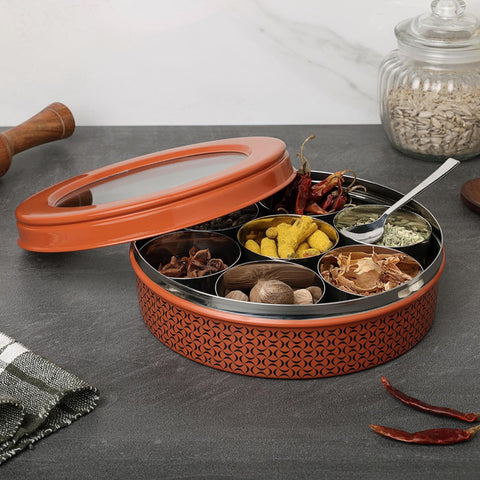 Dudki 7 in 1 Stainless Steel Spice Box