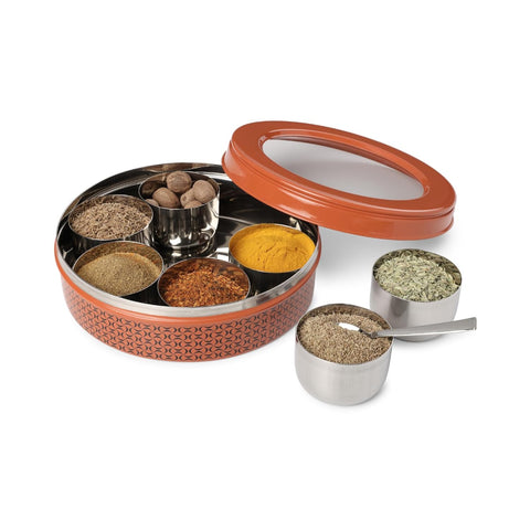 Dudki 7 in 1 Stainless Steel Spice Box