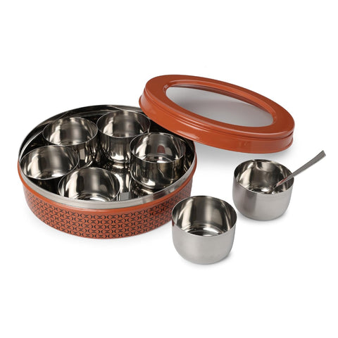 Dudki 7 in 1 Stainless Steel Spice Box