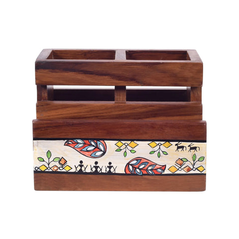 Warli Life Cutlery Holder